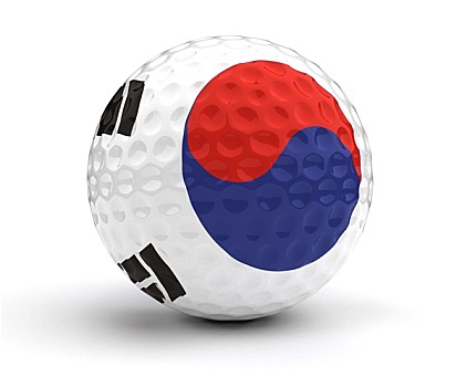 南,韩国,高尔夫球