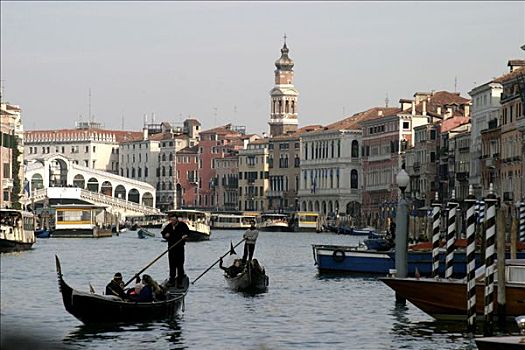 威尼斯,大运河,里亚尔托桥