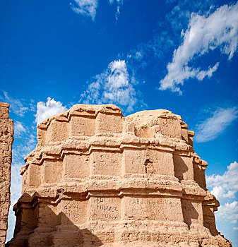 新疆吐鲁番市高昌故城寺院遗址