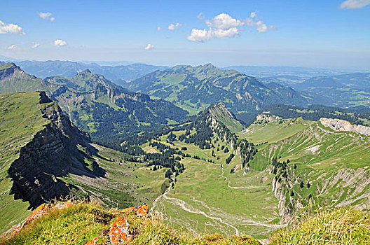 风景,山,阿尔卑斯山,奥地利,欧洲