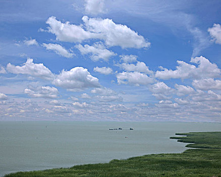 吉林省前郭县中国十大淡水湖之一,查干湖