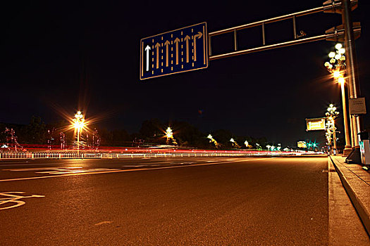 长安街夜景