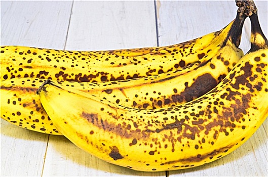 成熟,香蕉,白色背景,背景