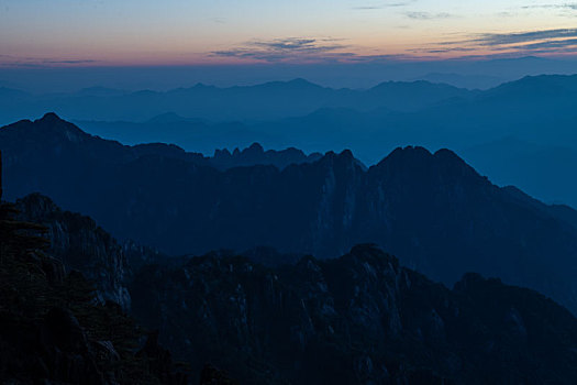 安徽黄山自然风景区