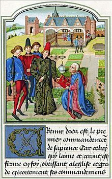 公爵,勃艮第,15世纪,艺术家,未知