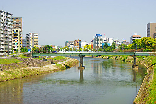 河,熊本,日本