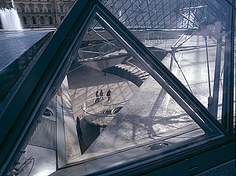金字塔,卢浮宫,巴黎