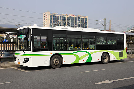 上海公交巴士车