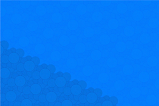 由蓝色圆圈组成水波荡漾抽象纹理背景