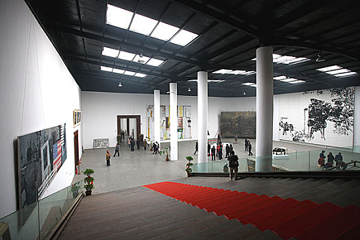 北京宋庄艺术区中的画家村