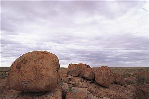 石头,大理石,红色,中心,北领地州,澳大利亚