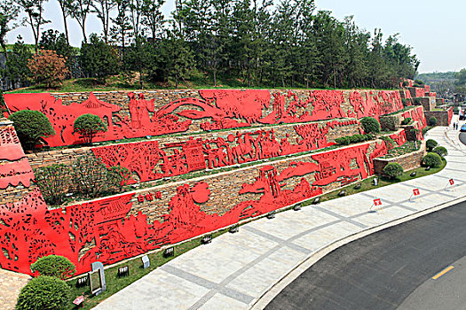 西安曲江寒窑遗址公园