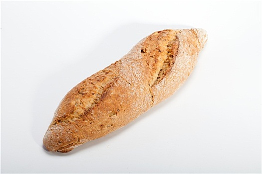 大,长条面包,传统,烤