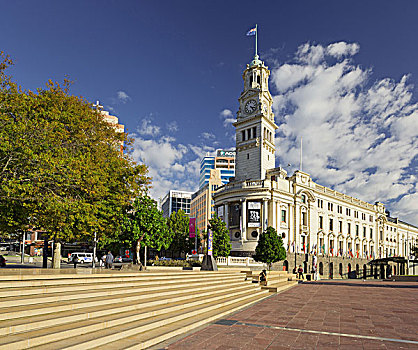 市政厅,奥克兰,北岛,新西兰