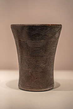 秘鲁印加博物馆藏印加帝国木凯罗杯
