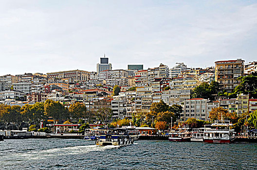 看,博斯普鲁斯海峡,伊斯坦布尔
