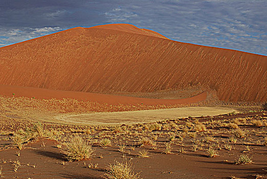 纳米比亚,国家公园,沙漠,沙丘,山谷