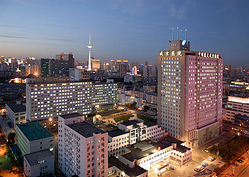 辽宁沈阳城市夜景