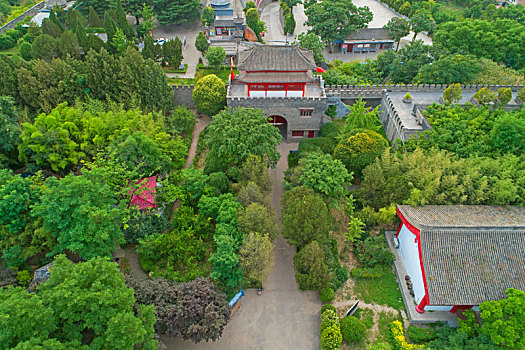 陕西西安临潼区鸿门宴遗址项王营景区