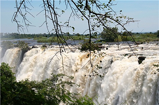 风景,维多利亚瀑布,津巴布韦