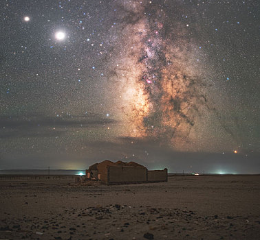 青海冷湖星空银河