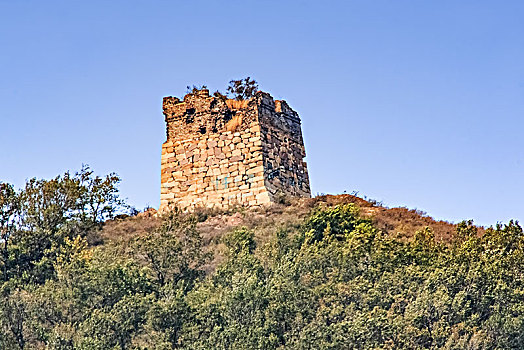 河北省山海关角山长城建筑景观