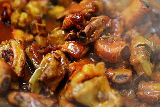 中国常见传统菜肴红烧排骨
