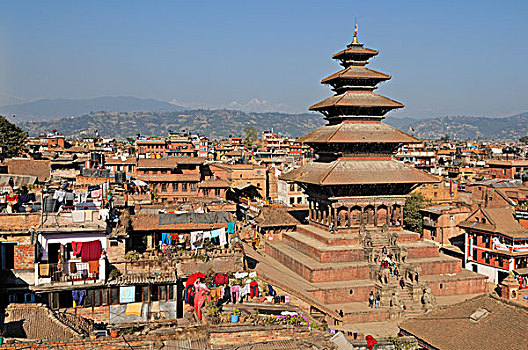 巴克塔普尔,加德满都山谷,尼泊尔,亚洲