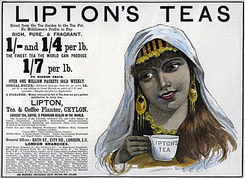 茶,广告,1893年,艺术家,未知
