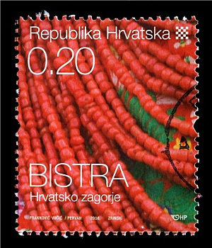 邮票,克罗地亚,序列,文化遗产