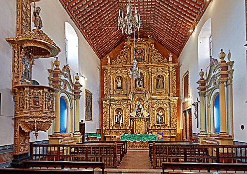 教堂,金色,圣坛,波托西地区,玻利维亚