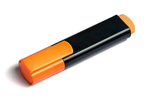 橙色,记号笔