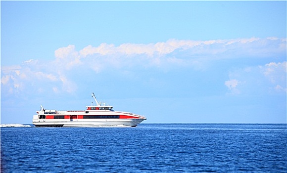 乘客,渡船,水,波罗的海