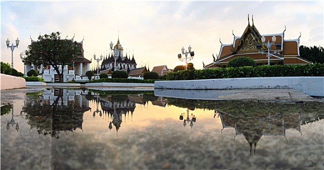 金属,宫殿,曼谷,泰国