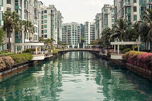 新加坡,城市,河