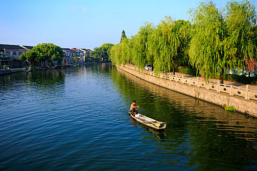 万岱山江,冠英村,水环境治理,五水共治,河道,护岸