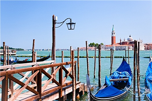 码头,圣马科,运河,威尼斯,意大利