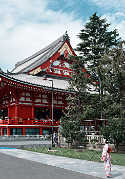 日本东京的浅草寺