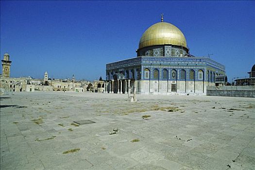 圆顶清真寺,寺庙,耶路撒冷,以色列,近东,东方