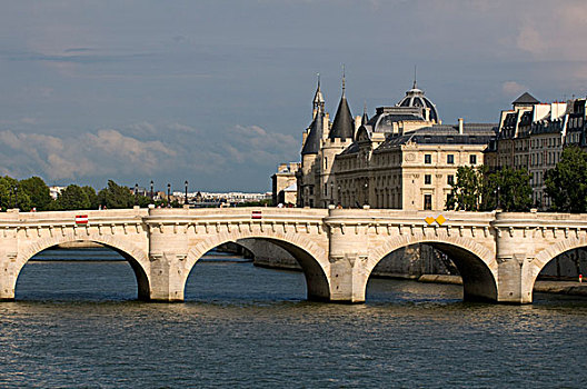 巴黎古监狱,桥,巴黎,法国,欧洲