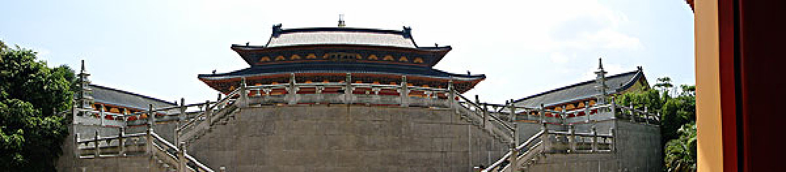 中国风古祠堂建筑