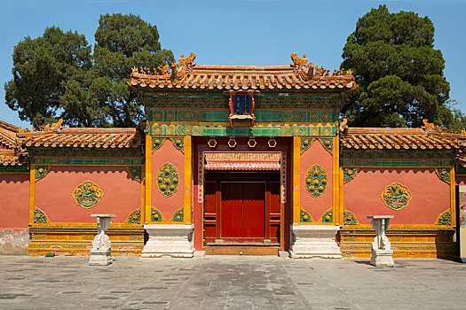 北京故宫红门
