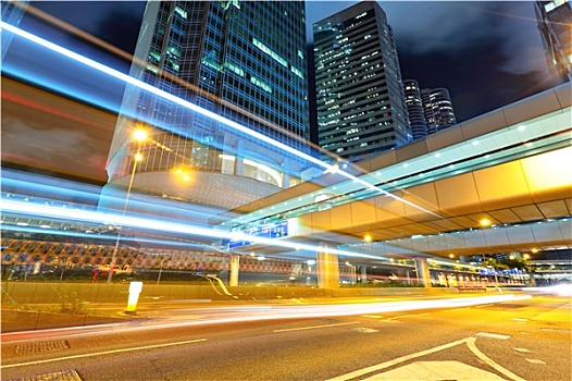 夜晚,交通,城市