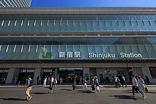 新宿站图片