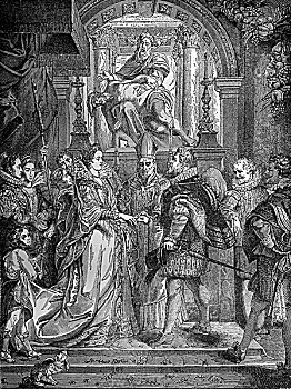 婚姻,法国,17世纪,十二月