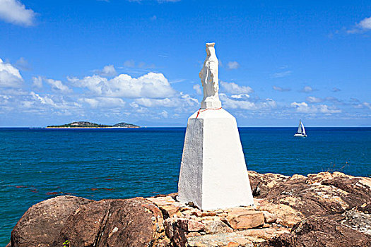 雕塑,普拉兰岛,塞舌尔