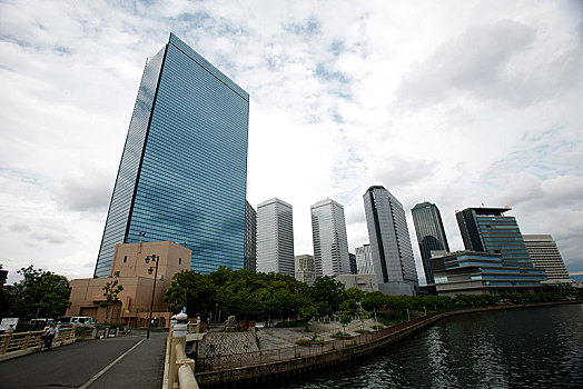 日本,大阪,现代建筑