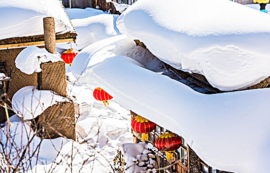 黑龙江雪乡风景