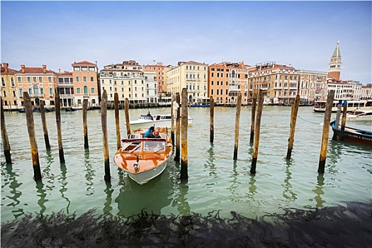 小船,码头,威尼斯