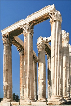 柱廊,奥林匹亚宙斯神庙,雅典